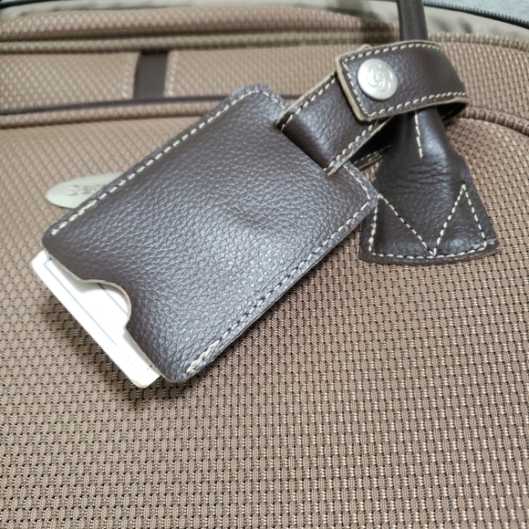 Samsonite Wheat Brown Briefcase - Picture 9 of 16